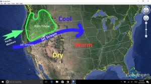 October 15-17, 2016 Weather Map